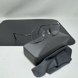 Flexon 623 Eyeglasses Unisex Charcoal Round 48mm 100% Authentic Excellent Condit